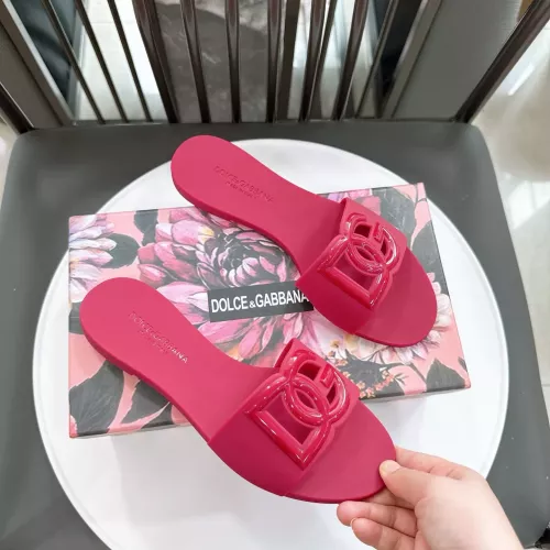 Replica Dolce & Gabbana D&G Slippers For Women #1357687 $52.00 USD for Wholesale