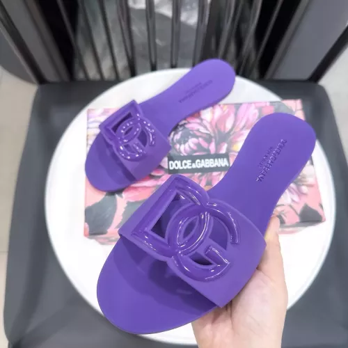Replica Dolce & Gabbana D&G Slippers For Women #1357688 $52.00 USD for Wholesale