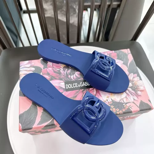Replica Dolce & Gabbana D&G Slippers For Women #1357690 $52.00 USD for Wholesale