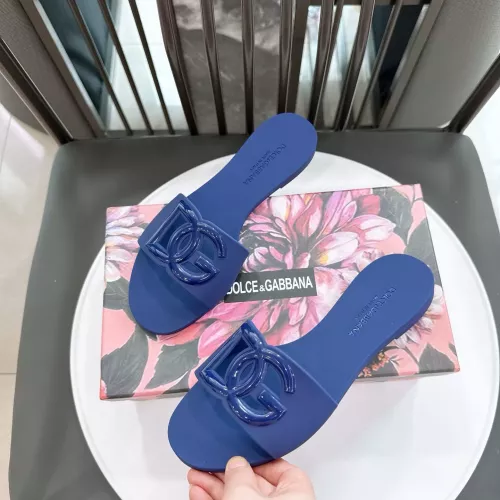 Replica Dolce & Gabbana D&G Slippers For Women #1357690 $52.00 USD for Wholesale