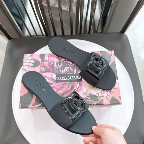 Replica Dolce & Gabbana D&G Slippers For Women #1357691 $52.00 USD for Wholesale