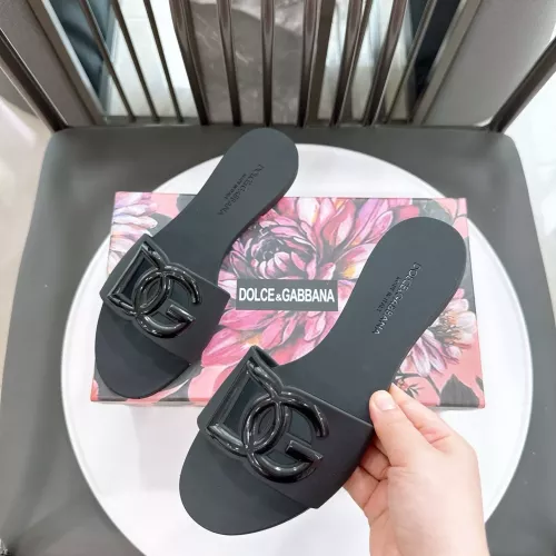Replica Dolce & Gabbana D&G Slippers For Women #1357691 $52.00 USD for Wholesale