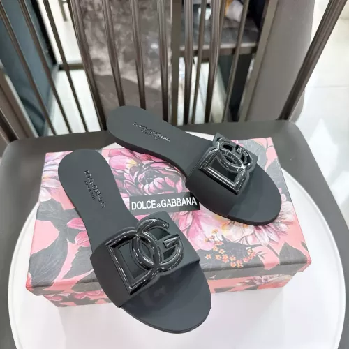 Replica Dolce & Gabbana D&G Slippers For Women #1357691 $52.00 USD for Wholesale