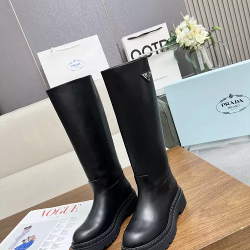 Replica Prada Boots For Women #1357857 $140.00 USD for Wholesale