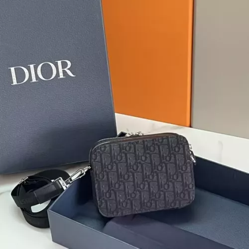 Replica Christian Dior AAA Man Messenger Bags #1359161 $128.00 USD for Wholesale