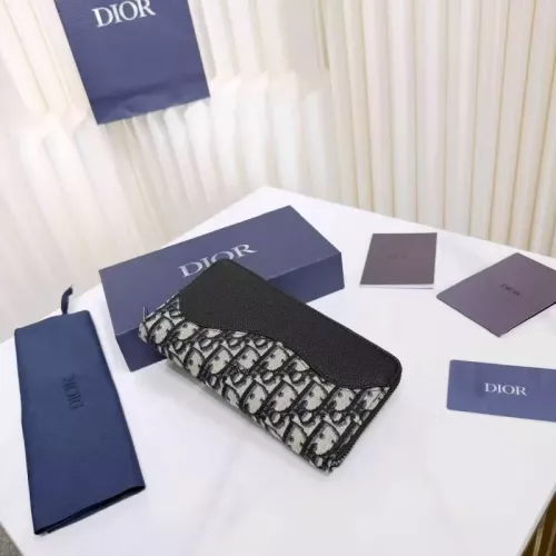 Replica Christian Dior AAA Man Wallets #1359761 $92.00 USD for Wholesale