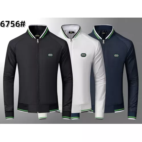 Replica Boss Jackets Long Sleeved For Men #1360871 $39.00 USD for Wholesale
