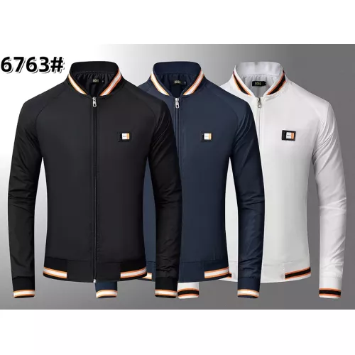 Replica Boss Jackets Long Sleeved For Men #1360886 $39.00 USD for Wholesale