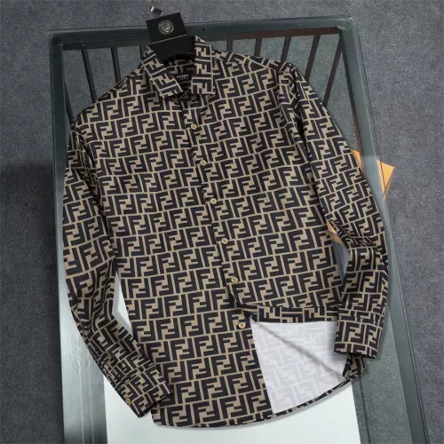 Fendi Shirts Long Sleeved For Men #1361600