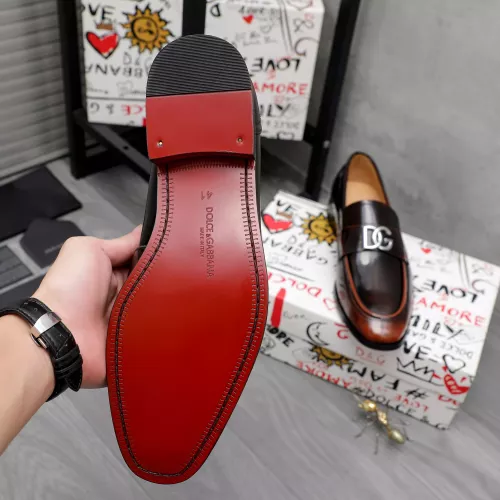 Replica Dolce & Gabbana D&G Leather Shoes For Men #1361741 $96.00 USD for Wholesale