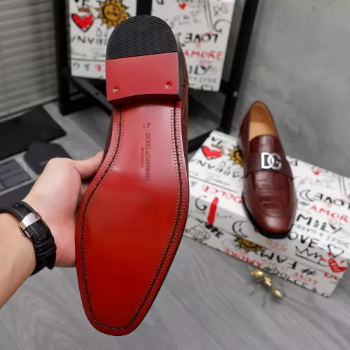 Replica Dolce & Gabbana D&G Leather Shoes For Men #1361752 $96.00 USD for Wholesale