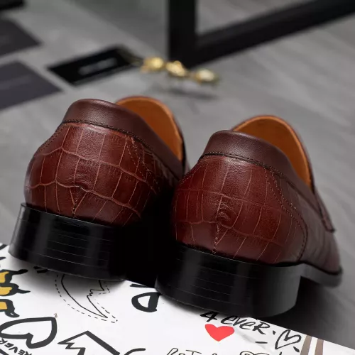 Replica Dolce & Gabbana D&G Leather Shoes For Men #1361752 $96.00 USD for Wholesale