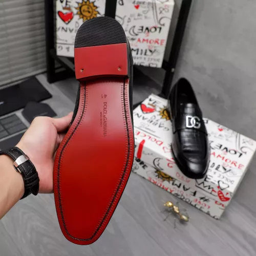 Replica Dolce & Gabbana D&G Leather Shoes For Men #1361753 $96.00 USD for Wholesale
