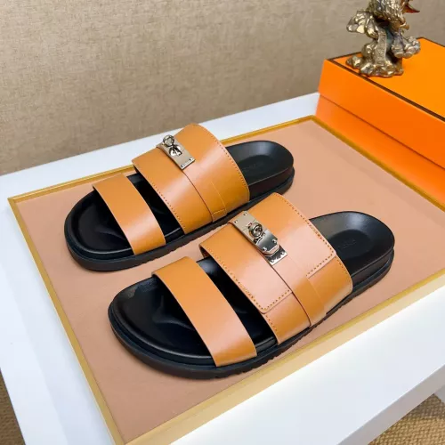 Hermes Slippers For Men #1362114 $56.00 USD, Wholesale Replica Hermes Slippers
