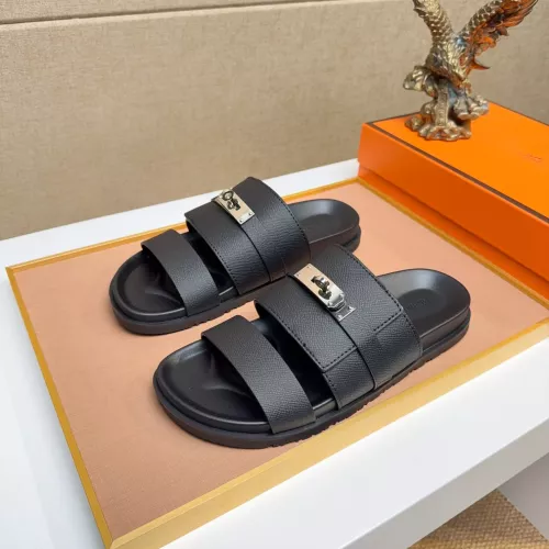 Hermes Slippers For Men #1362126 $56.00 USD, Wholesale Replica Hermes Slippers