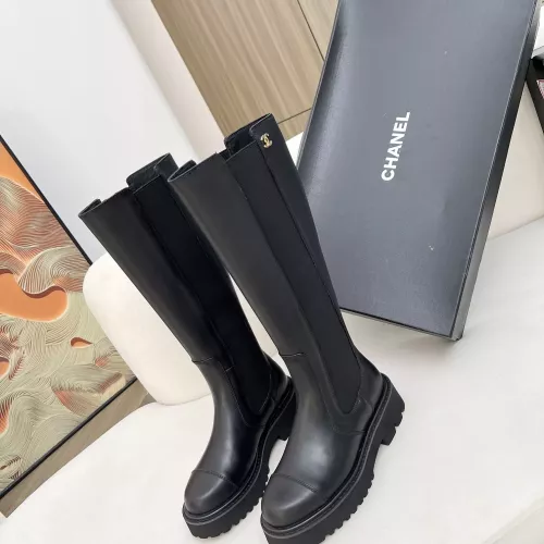 Replica Chanel Boots For Women #1363253 $145.00 USD for Wholesale