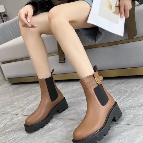 Replica Celine Boots For Women #1363281 $115.00 USD for Wholesale
