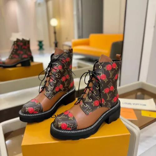 Replica Louis Vuitton Boots For Women #1363308 $155.00 USD for Wholesale