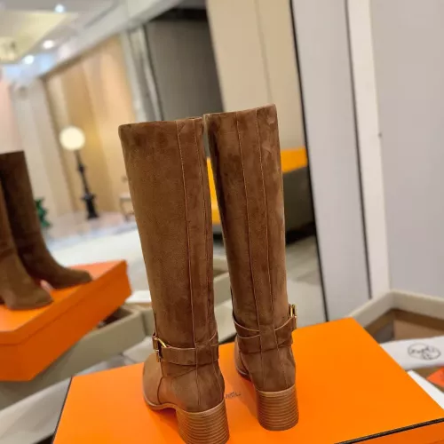 Replica Hermes Boots For Women #1363323 $245.00 USD for Wholesale