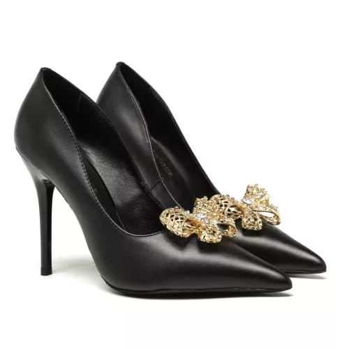 Replica Versace High-Heeled Shoes For Women #1363345 $80.00 USD for Wholesale