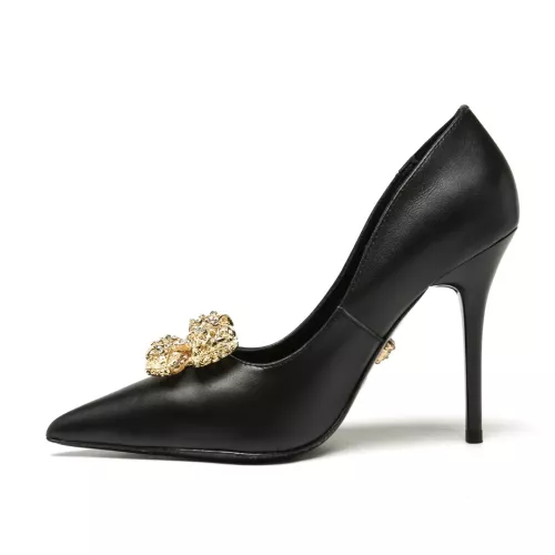 Replica Versace High-Heeled Shoes For Women #1363345 $80.00 USD for Wholesale
