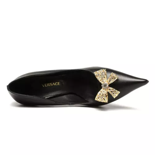 Replica Versace High-Heeled Shoes For Women #1363345 $80.00 USD for Wholesale