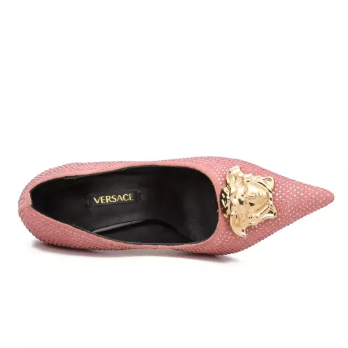 Replica Versace High-Heeled Shoes For Women #1363351 $82.00 USD for Wholesale