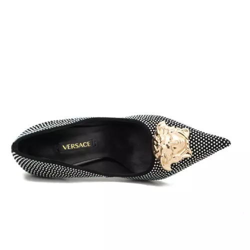 Replica Versace High-Heeled Shoes For Women #1363354 $82.00 USD for Wholesale