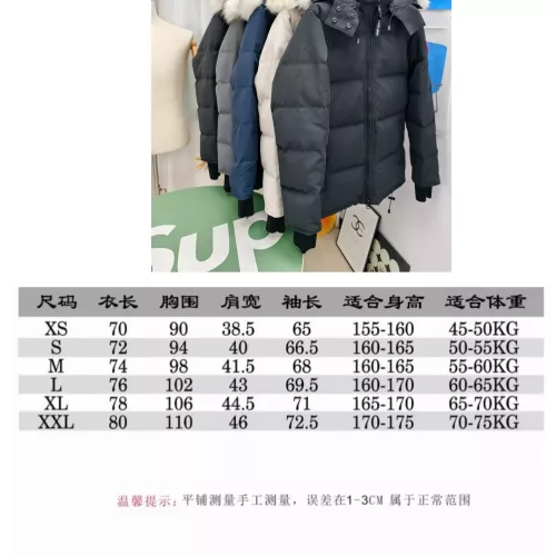 Replica Canada Goose Down Feather Coat Long Sleeved For Women #1363623 $160.00 USD for Wholesale