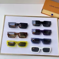 $60.00 USD Louis Vuitton AAA Quality Sunglasses #1353190