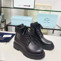$105.00 USD Prada Boots For Women #1357508