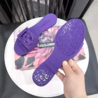 $52.00 USD Dolce & Gabbana D&G Slippers For Women #1357688
