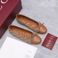 $108.00 USD Gucci Flat Shoes For Women #1357805