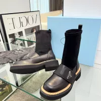 $102.00 USD Prada Boots For Women #1357807