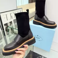 $102.00 USD Prada Boots For Women #1357807