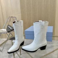 $158.00 USD Prada Boots For Women #1357848