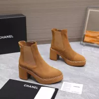 $128.00 USD Chanel Boots For Women #1357869