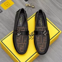 $80.00 USD Fendi Leather Shoes For Men #1361758