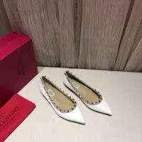 $92.00 USD Valentino Flat Shoes For Women #1362289