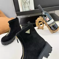 $112.00 USD Prada Boots For Women #1363086
