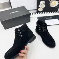 $102.00 USD Chanel Boots For Women #1363261