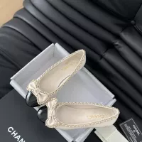 $102.00 USD Chanel Flat Shoes For Women #1363358