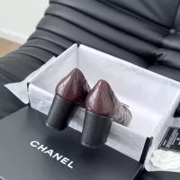 $102.00 USD Chanel High-Heeled Shoes For Women #1363366