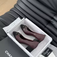 $102.00 USD Chanel High-Heeled Shoes For Women #1363366