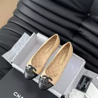 $102.00 USD Chanel Flat Shoes For Women #1363370