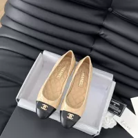 $102.00 USD Chanel Flat Shoes For Women #1363373