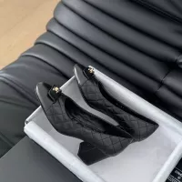 $102.00 USD Chanel High-Heeled Shoes For Women #1363379