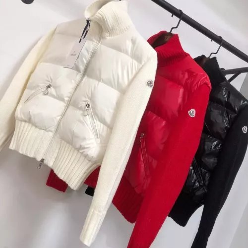 Replica Moncler Down Feather Coat Long Sleeved For Women #1363960 $132.00 USD for Wholesale
