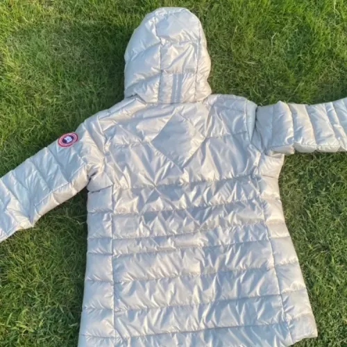 Replica Moncler Down Feather Coat Long Sleeved For Women #1364653 $180.00 USD for Wholesale
