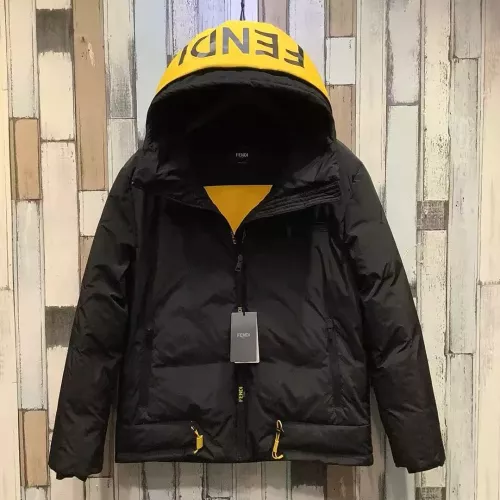 Fendi Down Feather Coat Long Sleeved For Men #1364997 $170.00 USD, Wholesale Replica Fendi Down Feather Coat